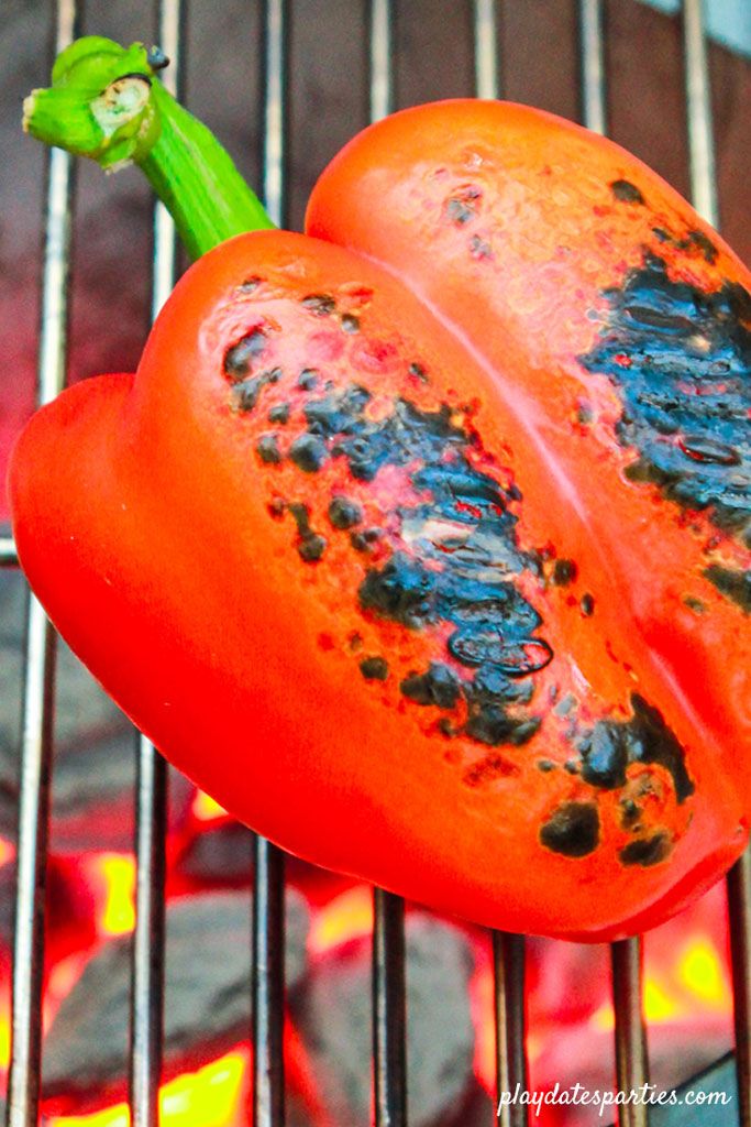 Fire-Kissed Grilled Peppers