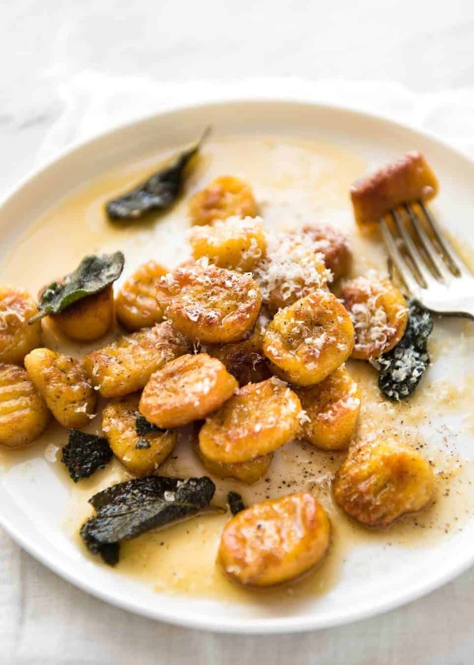 Crisp Pan-Fried Gnocchi with Sage Brown Butter