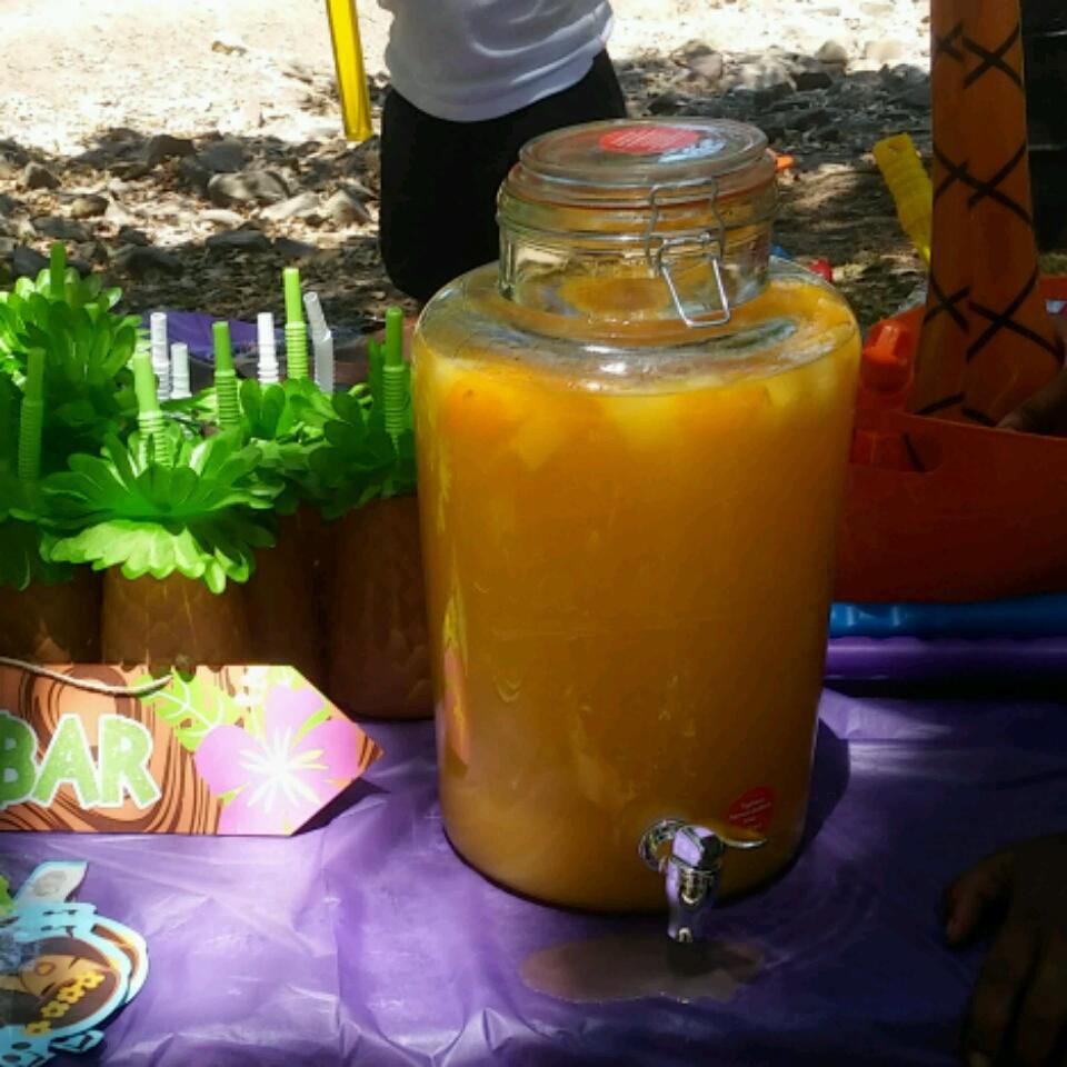 Spiced Rum Pineapple Breeze