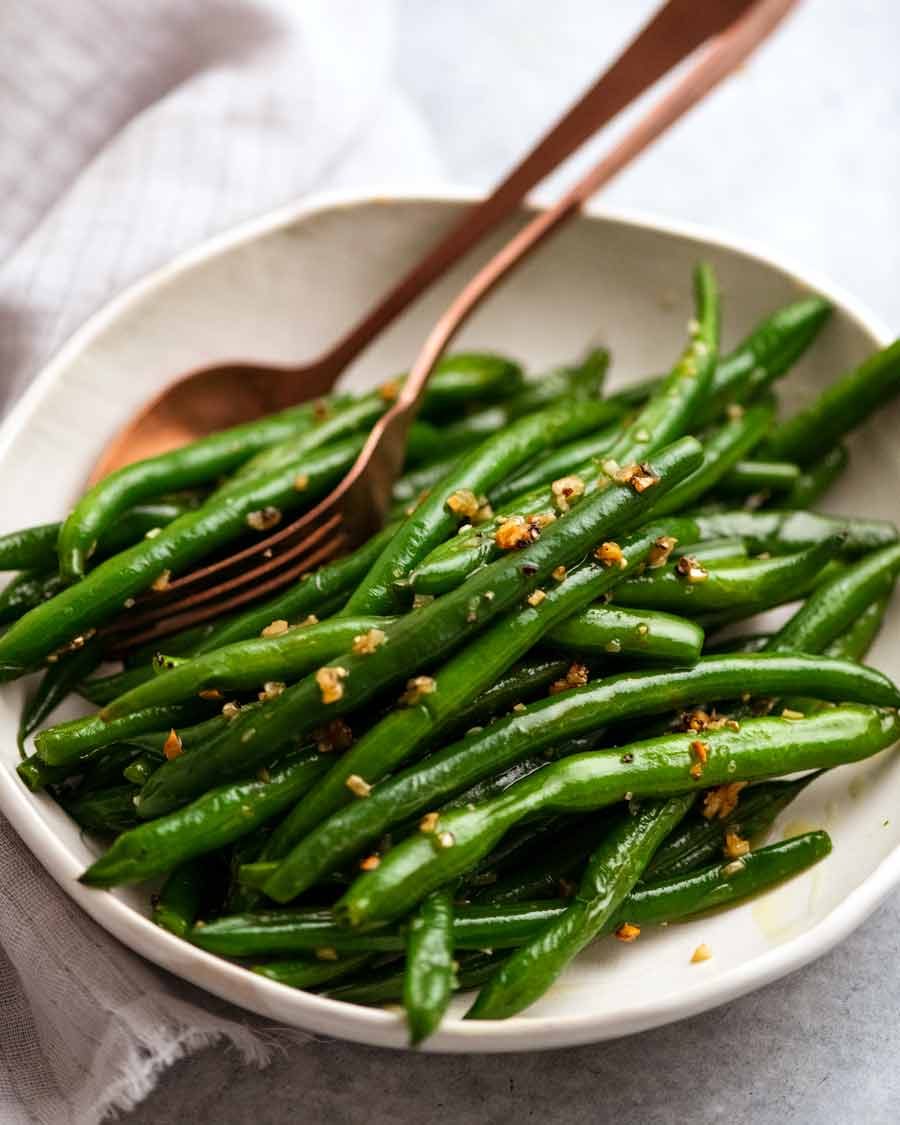 Sautéed Asian Ginger-Garlic Green Beans