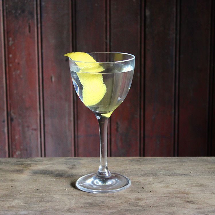 Shaken Vesper Martini with Lillet Blanc
