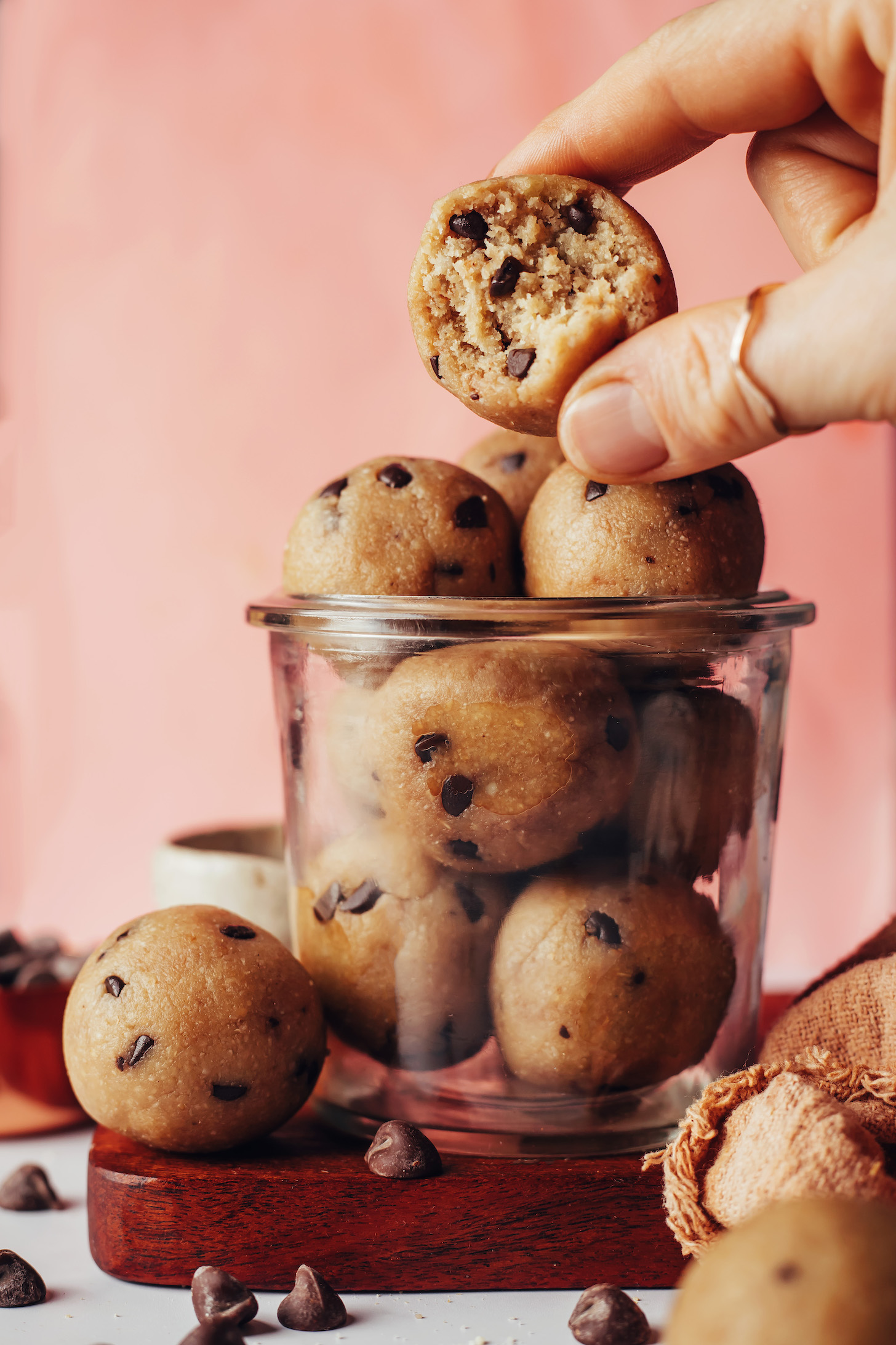 No-Bake Interactive Cookie Dough Bites