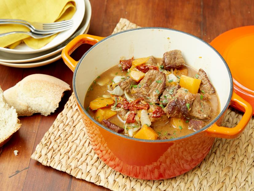 Moroccan-Spiced Beef and Butternut Squash Stew