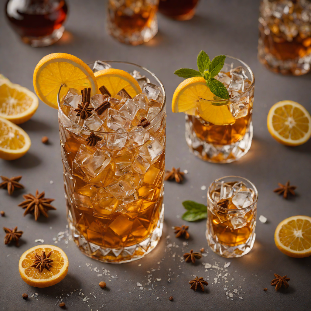 Spiced Vanilla Rum Old Fashioned
