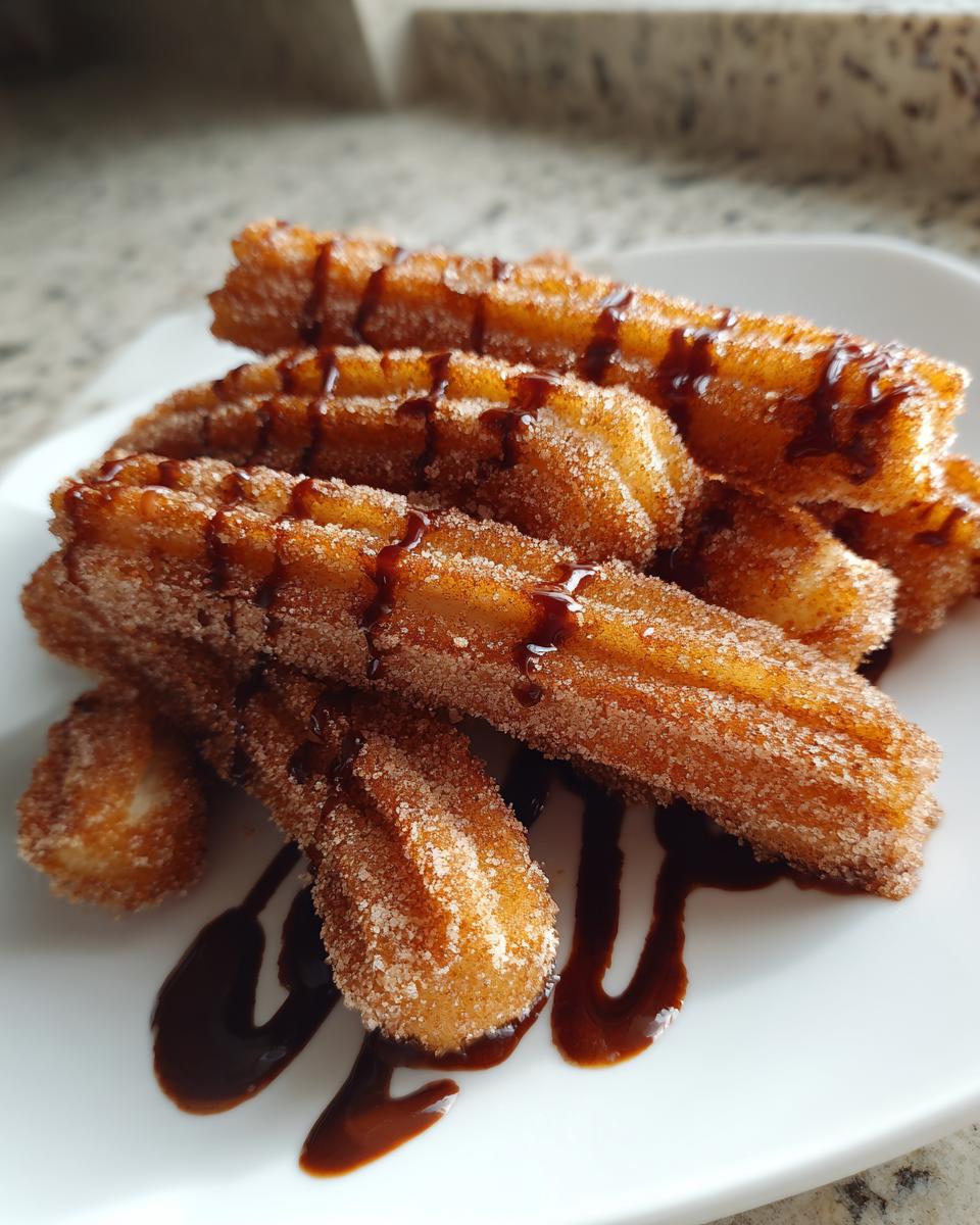 Pan-Fried Churros with Cinnamon Sugar Coating
