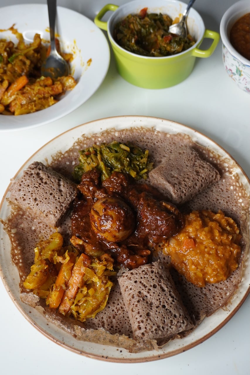 Quick Injera-Inspired Teff Flatbread on Stovetop