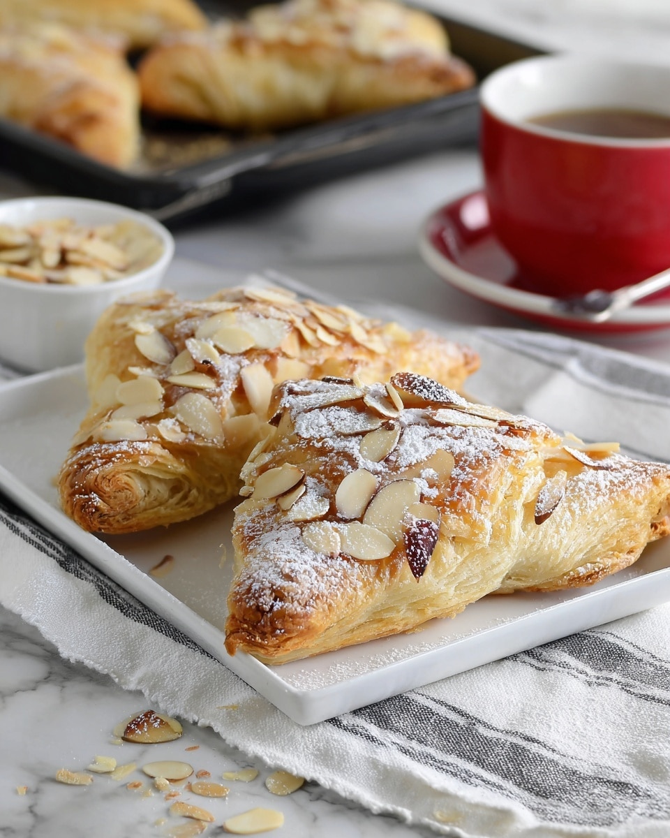 Frangipane Almond Cream Puff Pastries