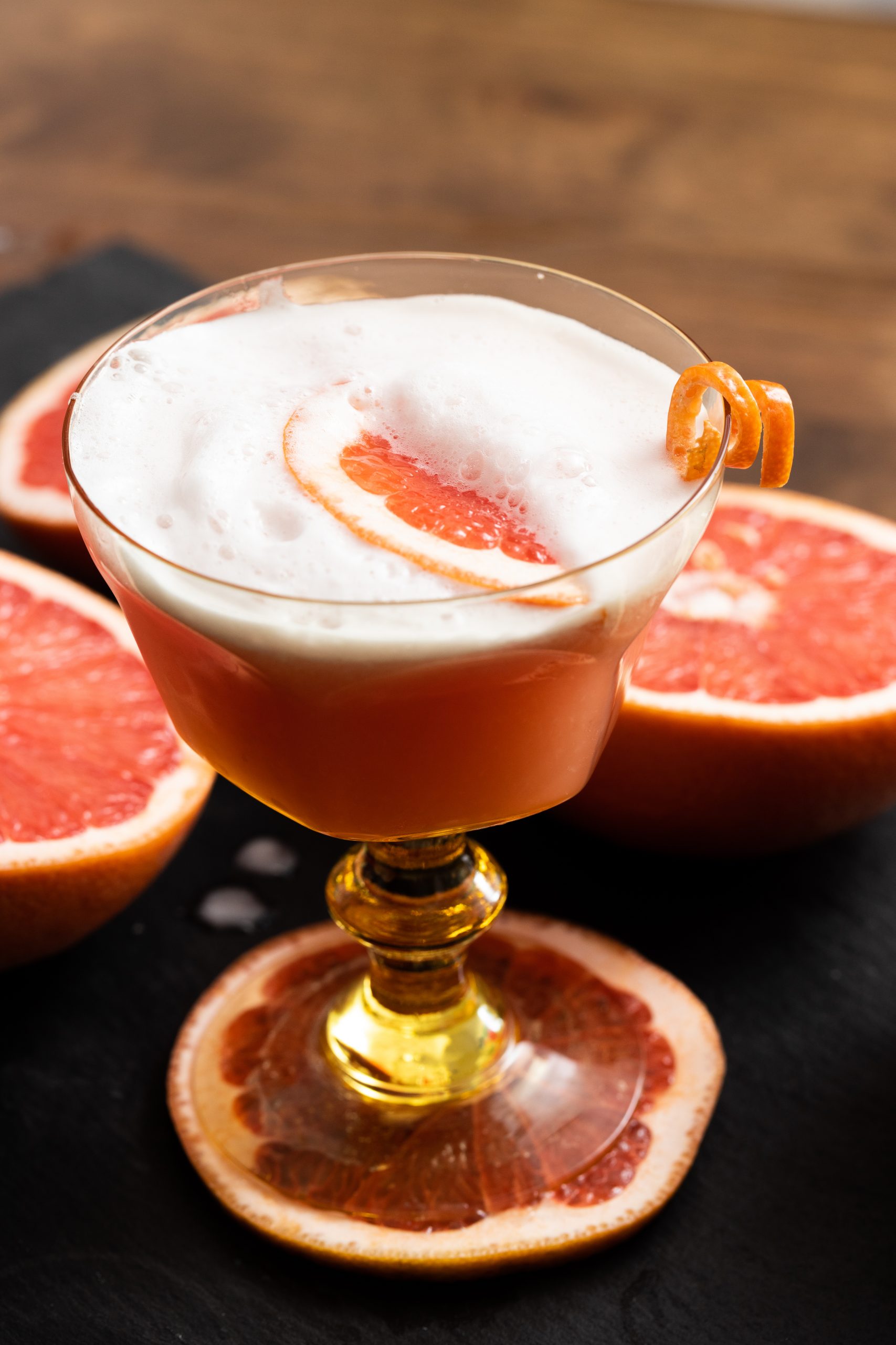Tequila Agave Sour with Grapefruit and Honey