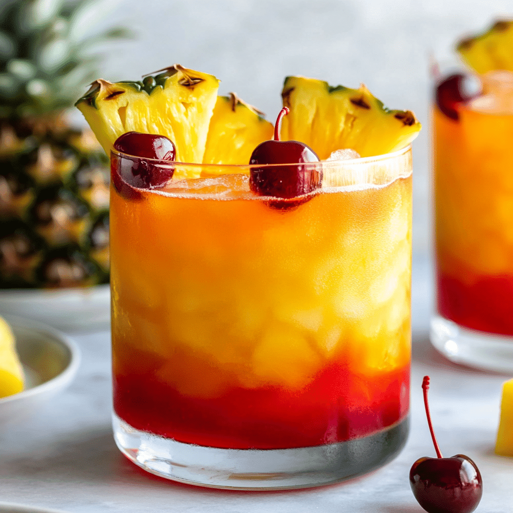 Tropical YouTube Sunset Punch