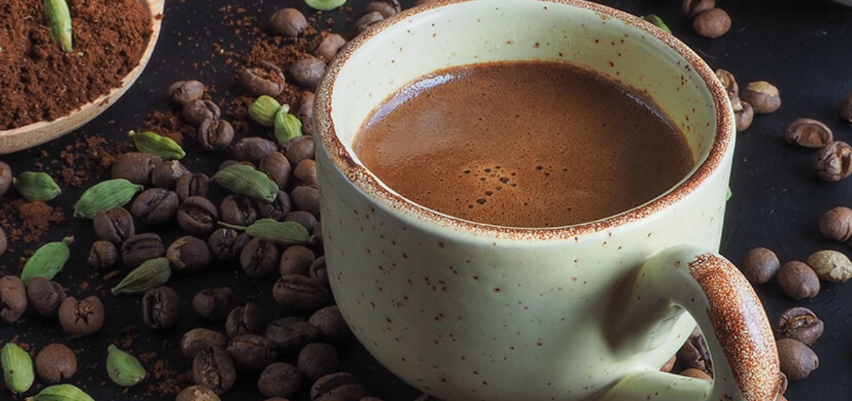 Spiced Cardamom Coffee Old Fashioned