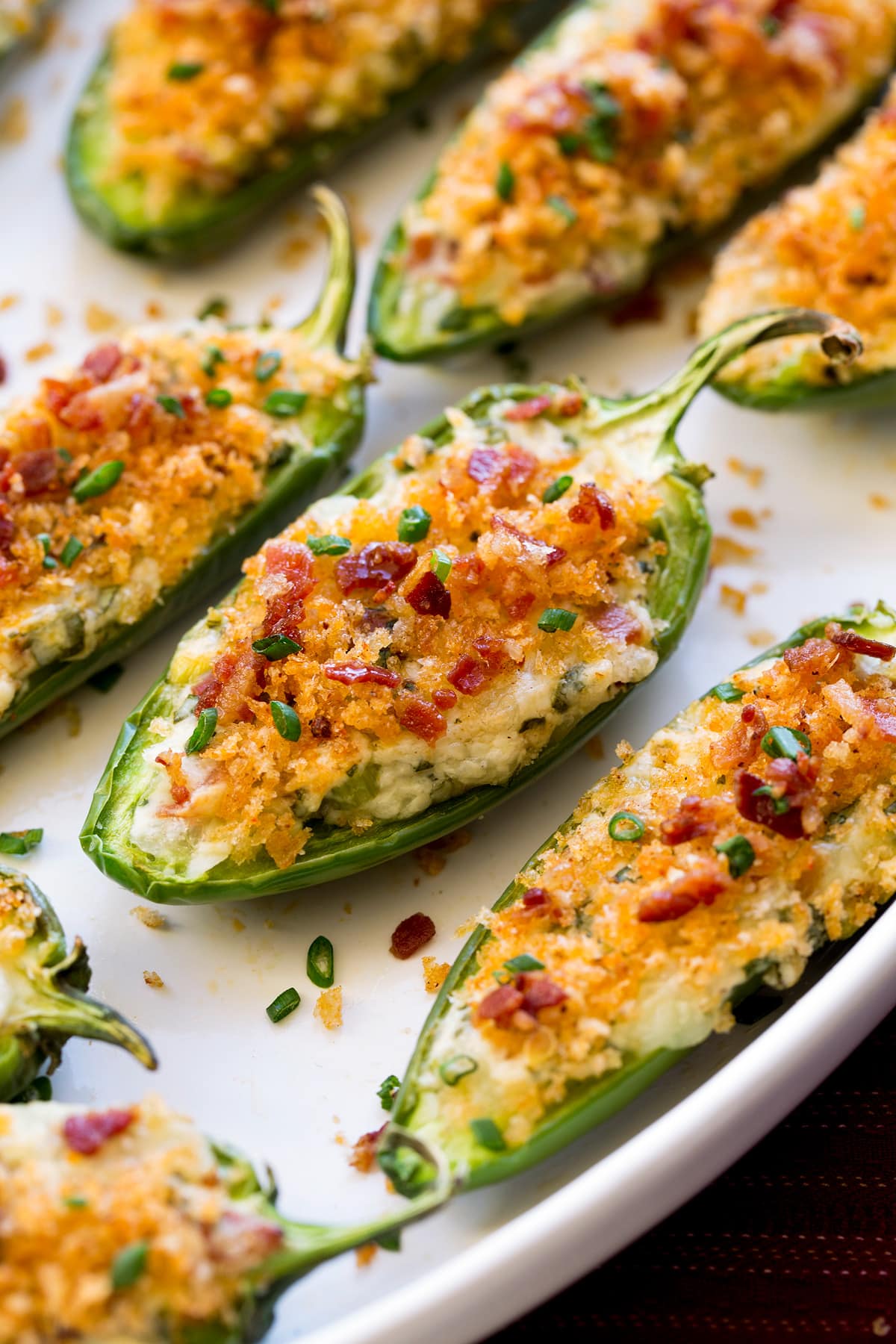 Smoked Jalapeño Poppers with Cheddar and Bacon