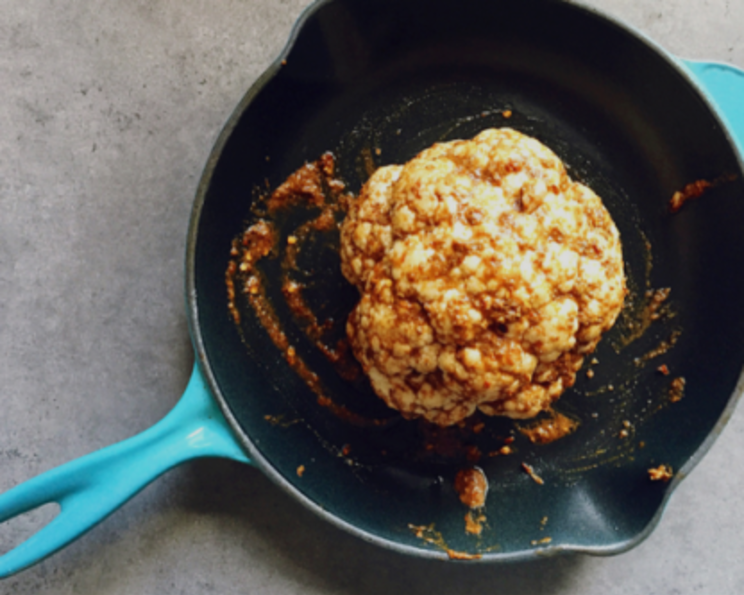 Crisp Citrus and Sumac Roasted Cauliflower