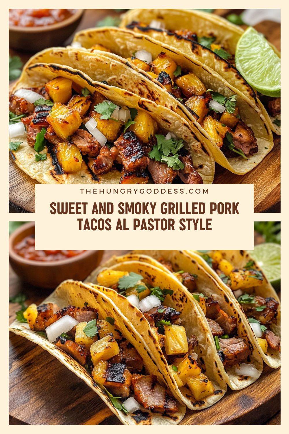 Taco-Style Grilled Pork Shoulder with Pineapple Salsa