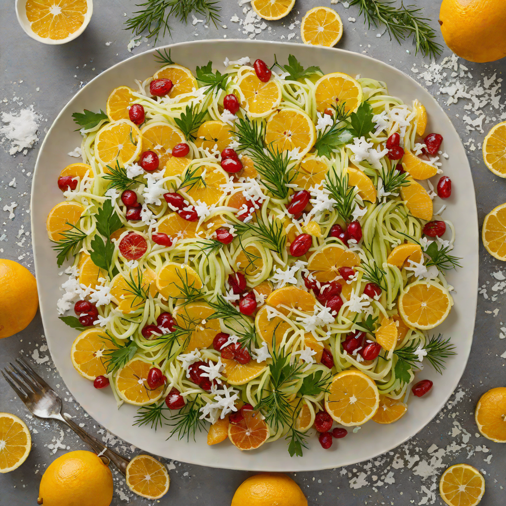 Snow-Covered Citrus and Fennel Salad