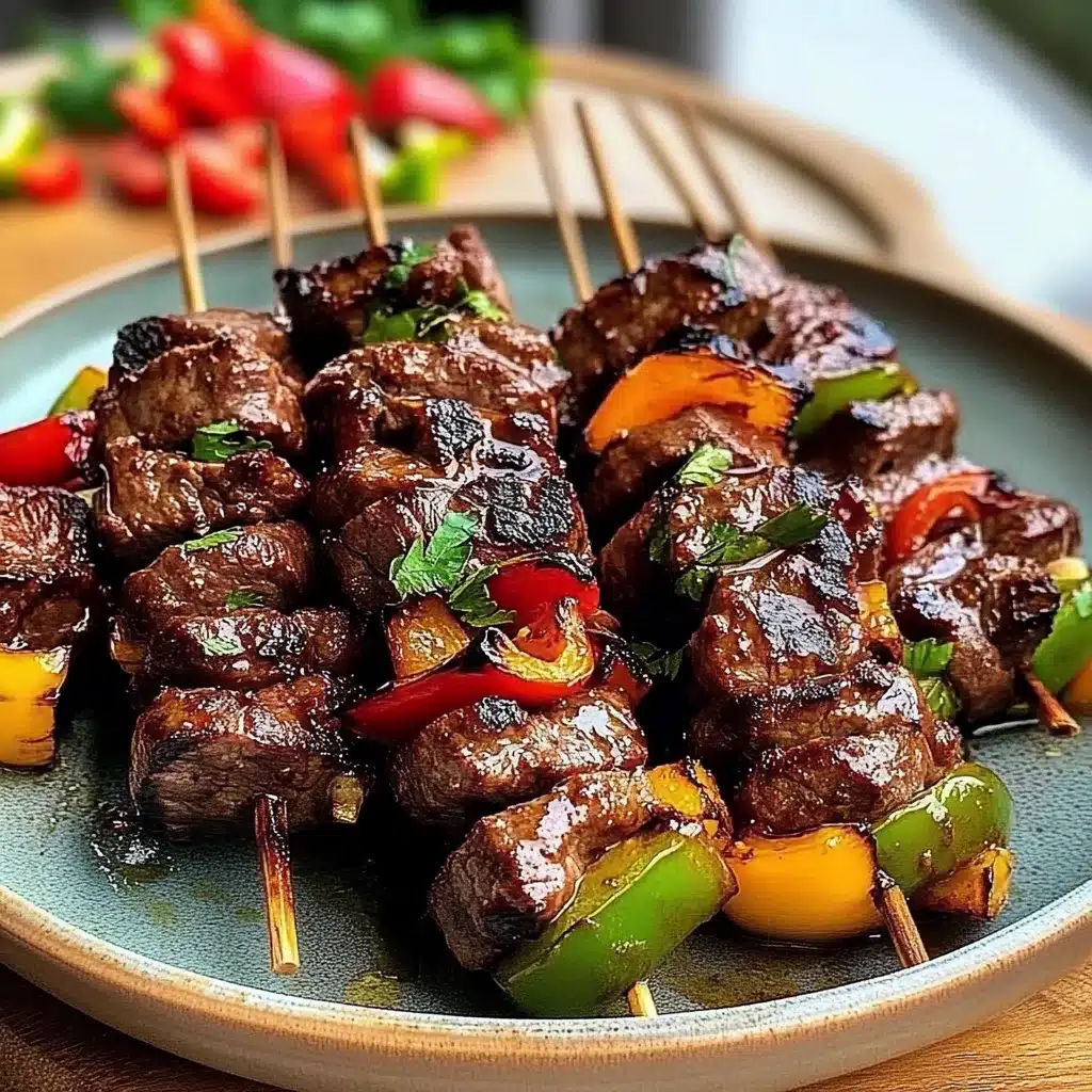 Texas BBQ Beef Skewers