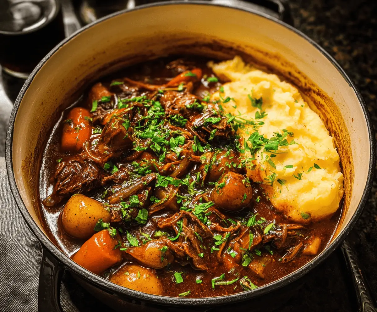 Modern London Beef and Guinness Stew