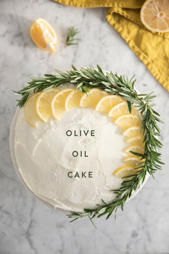 Rustic Olive Oil and Lemon Olive Oil Cake