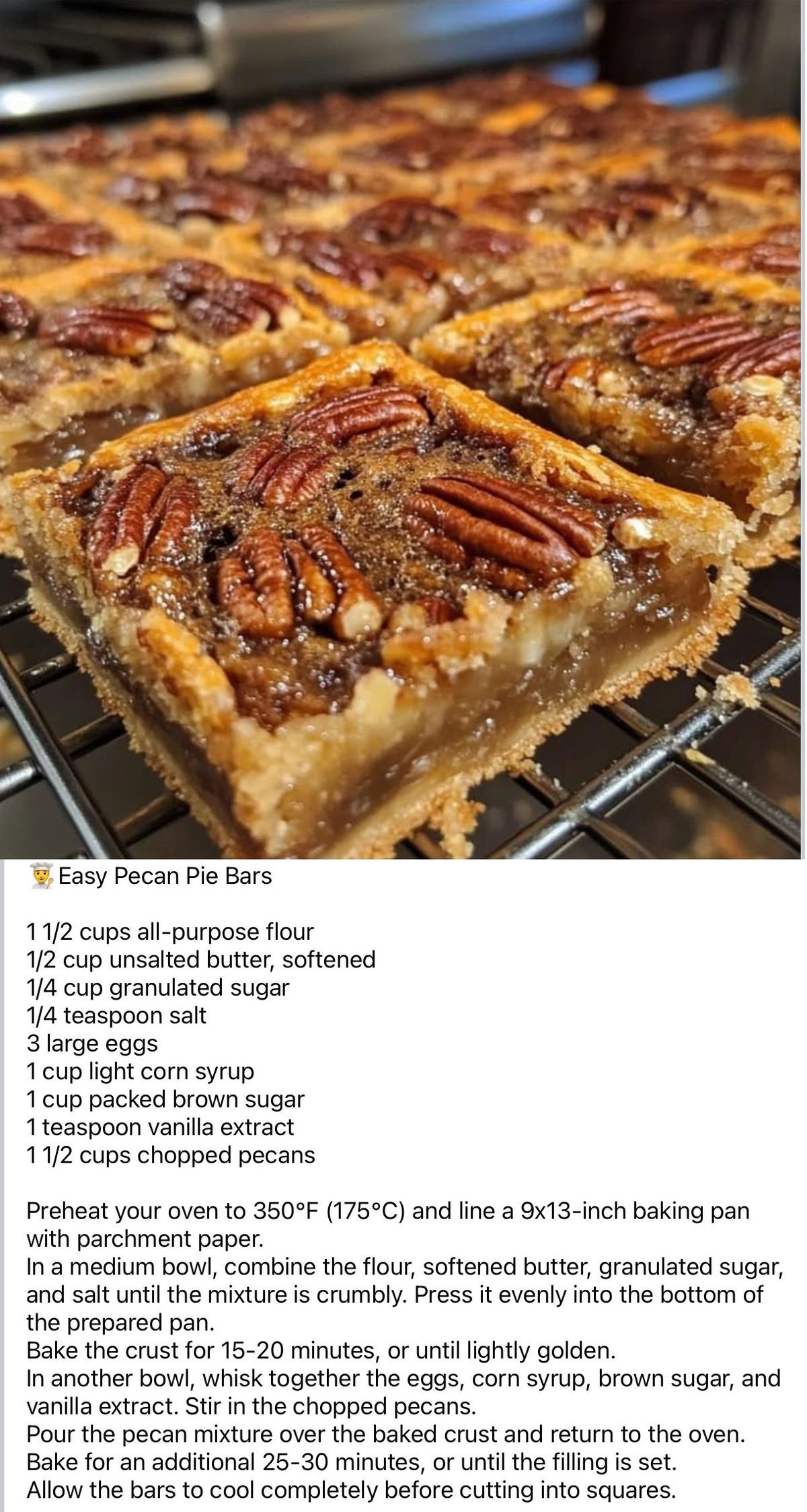 Southern-Style Pecan Pie Bars