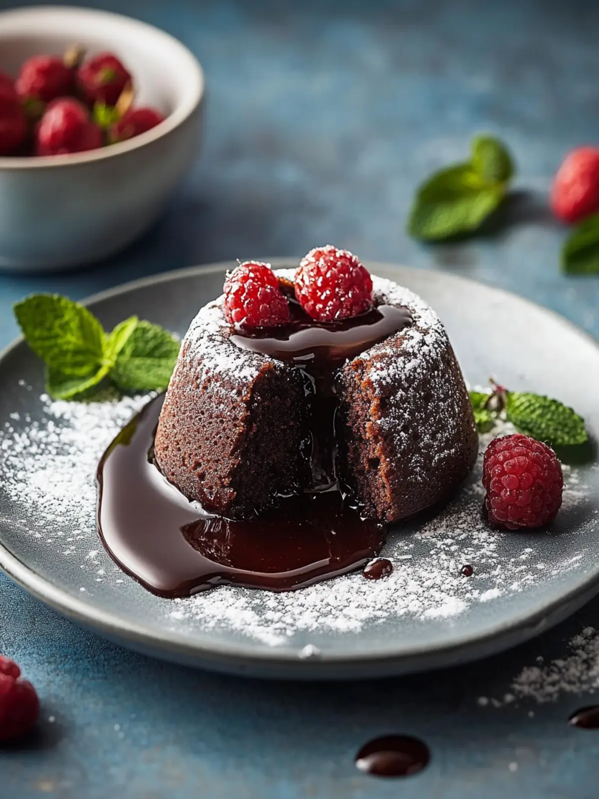 Decadent Molten Chocolate Lava Cakes