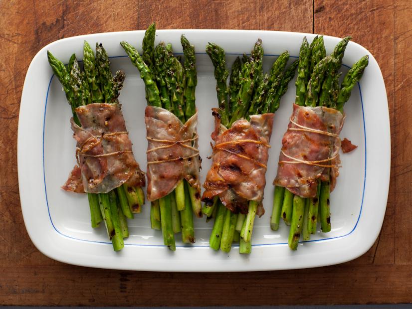 Bacon-Wrapped Asparagus Bundles with Cream Cheese