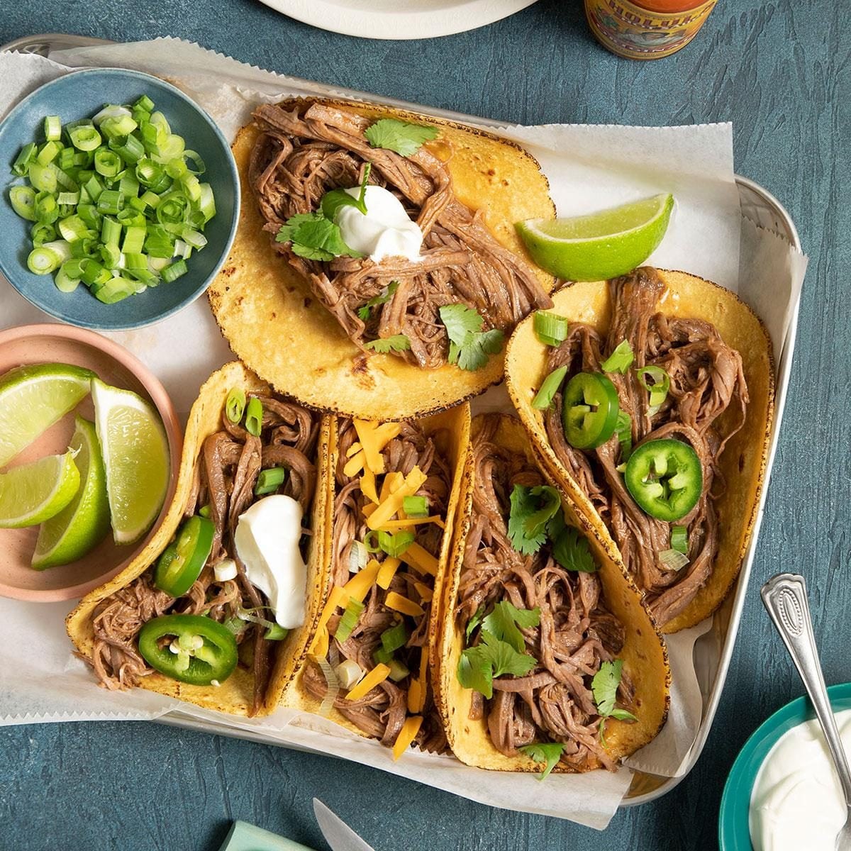 Smoky Mesquite-Grilled Brisket Tacos