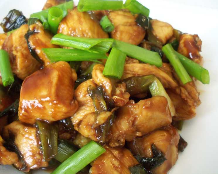 Chinese Steamed Chicken with Ginger and Scallions