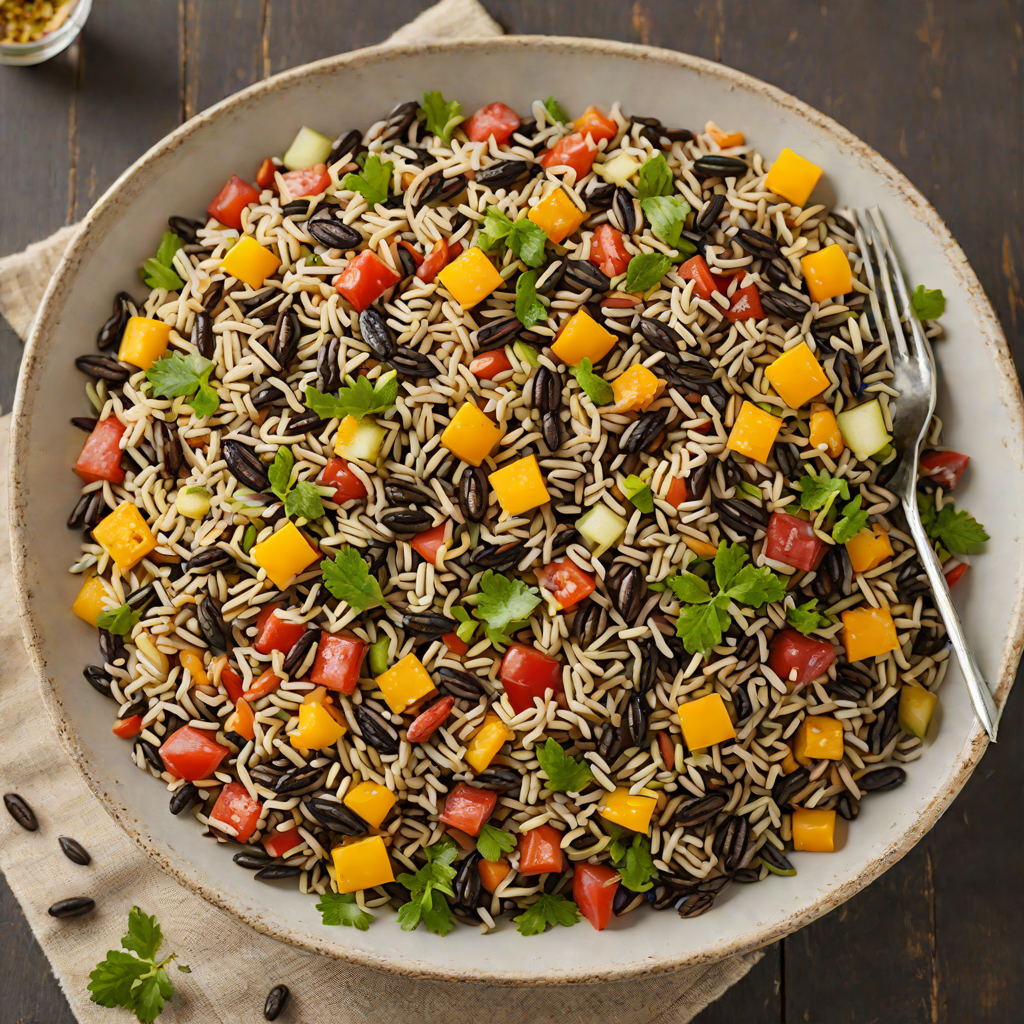Rustic Nine Mile Creek Trail Wild Rice Salad