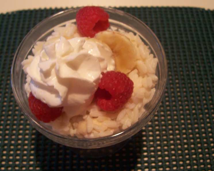 Burmese Coconut and Banana Rice Pudding