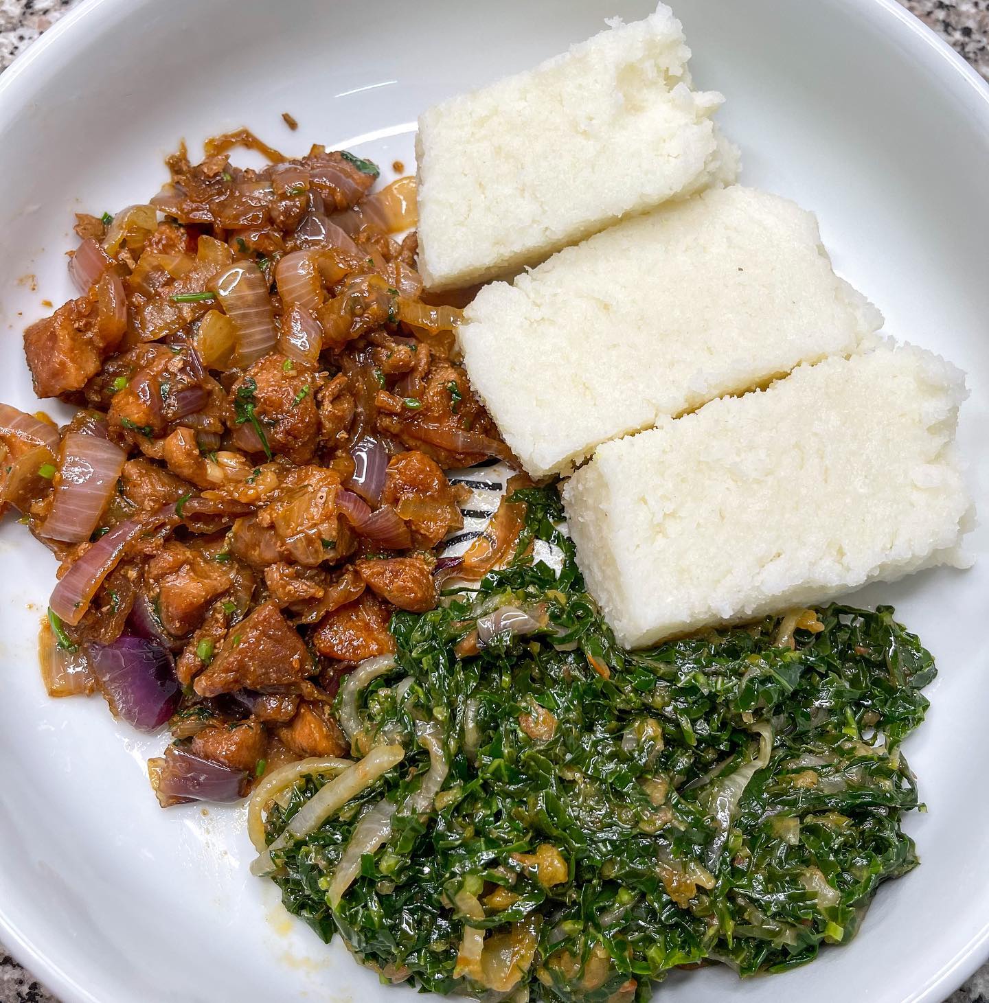 Smoky Nyama Choma with Spiced Ugali