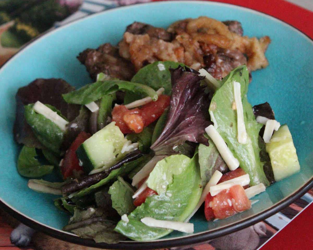 Midtown Manhattan Salad with Budget Dressing