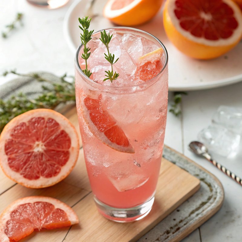 Spiced Gin and Grapefruit Stir