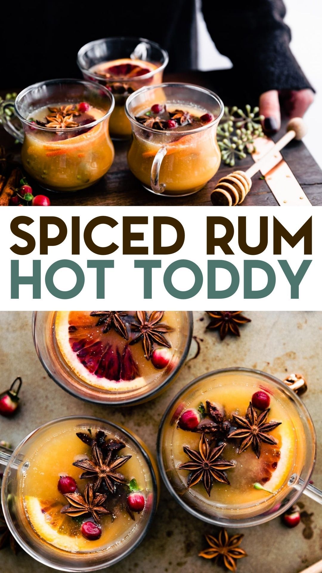 Spiced Rum Warmth Toddy