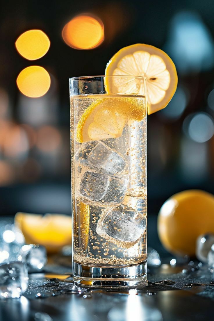 Ginger-Lemon Vodka Sparkler