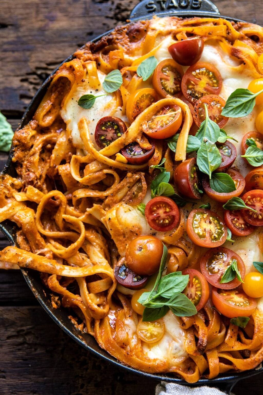 Chili-Infused Tomato and Basil Pasta