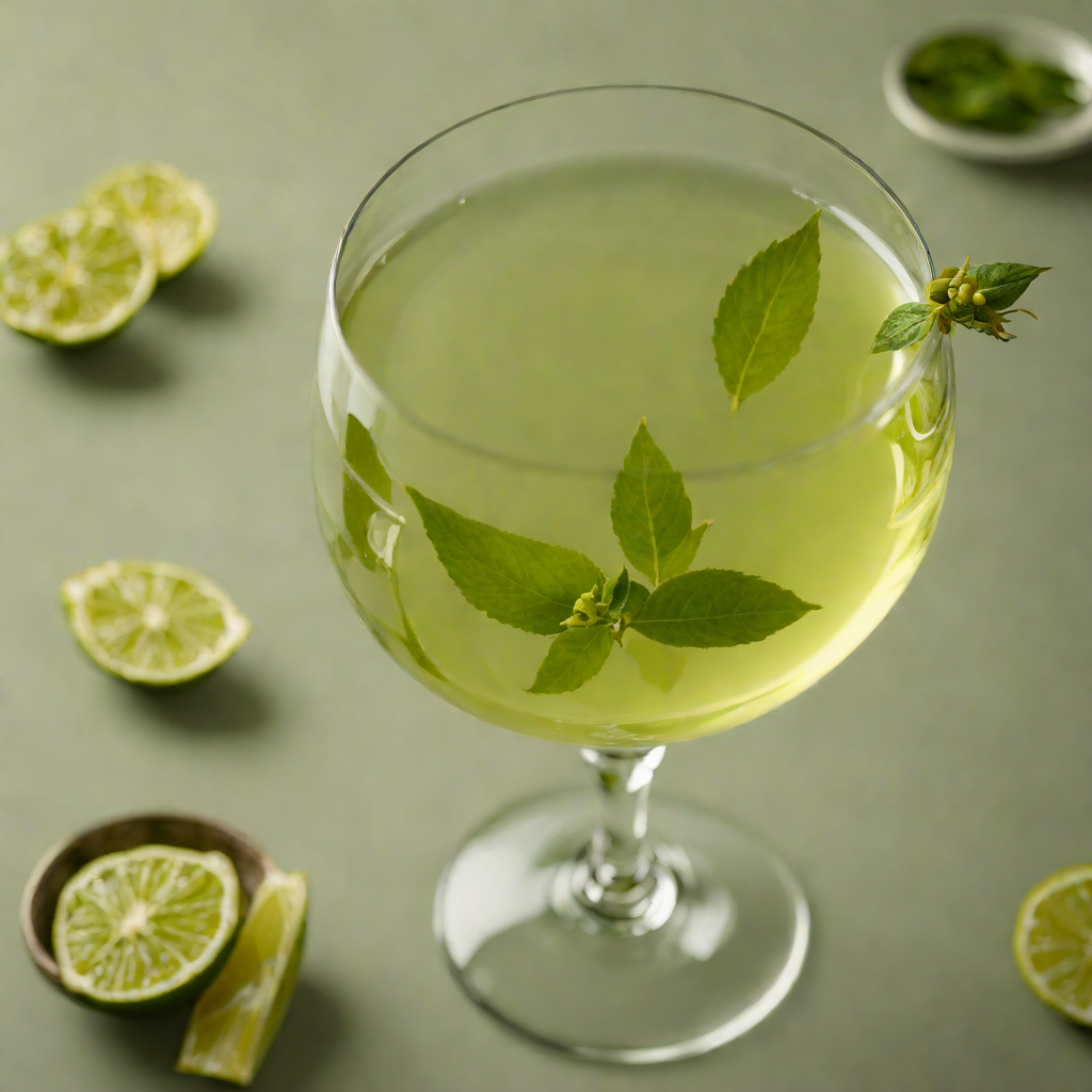 Green Tea Yuzu Martini