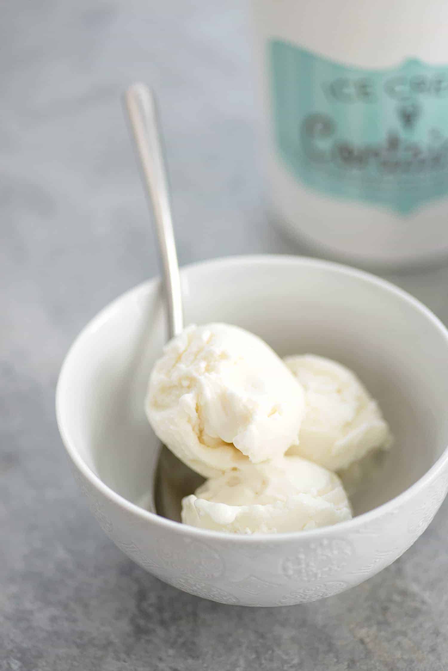 Elsa’s Icy Mint and White Chocolate Frozen Yogurt