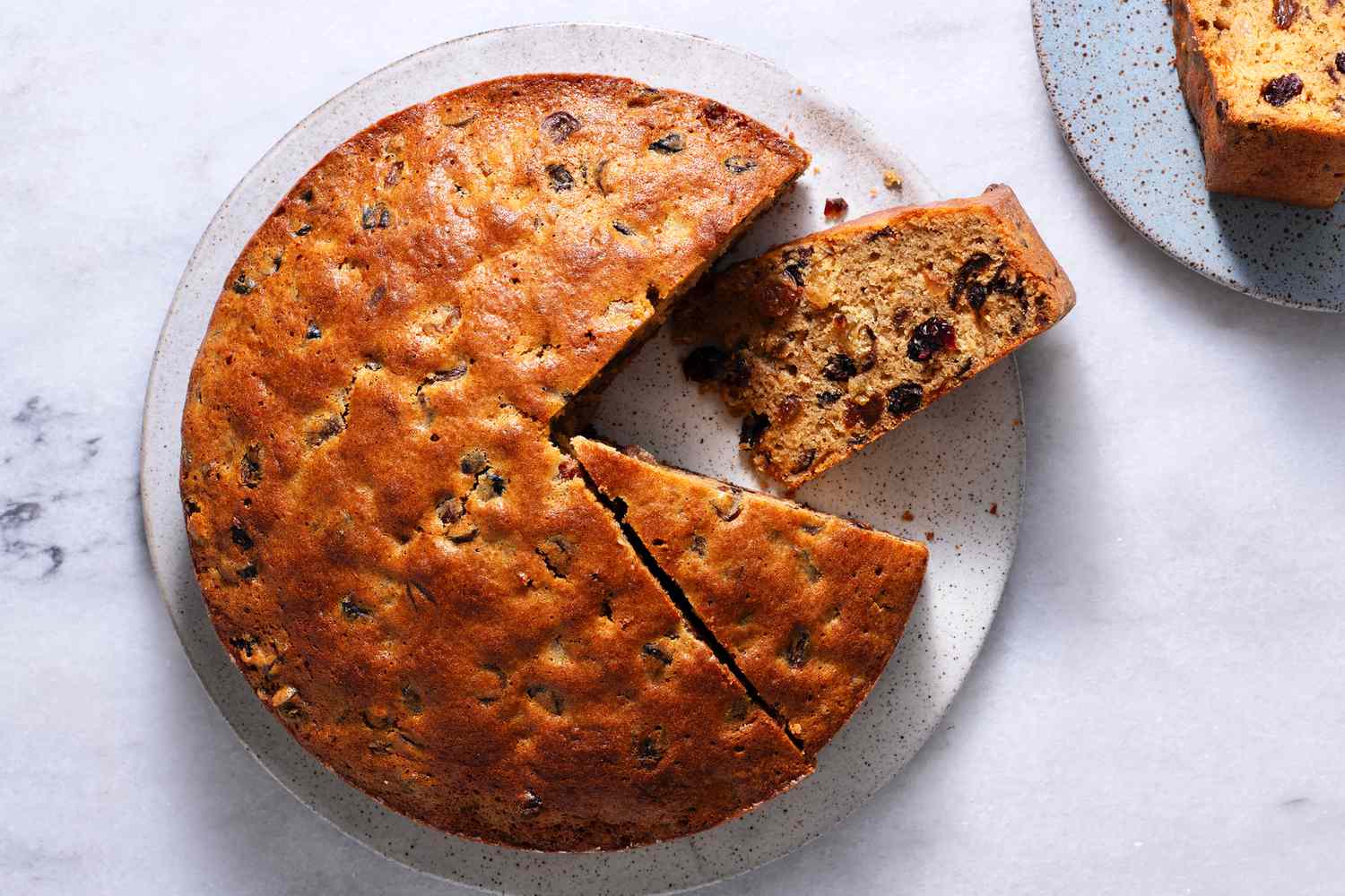 Sweet Black Cake with Rum-Soaked Fruits