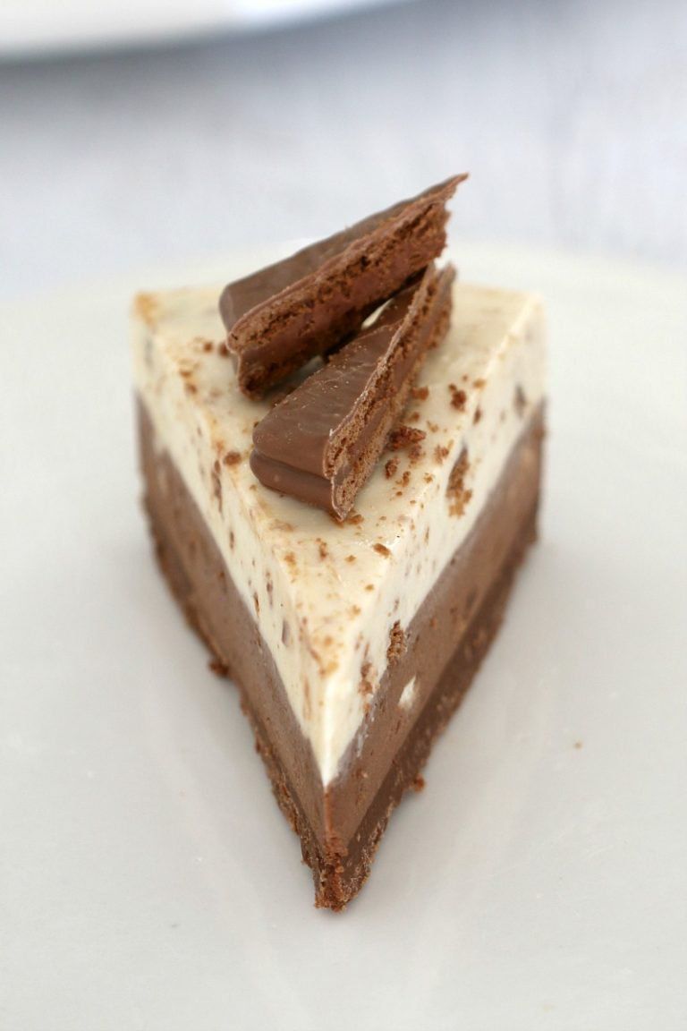 No-Bake Tim Tam Cheesecake Bars