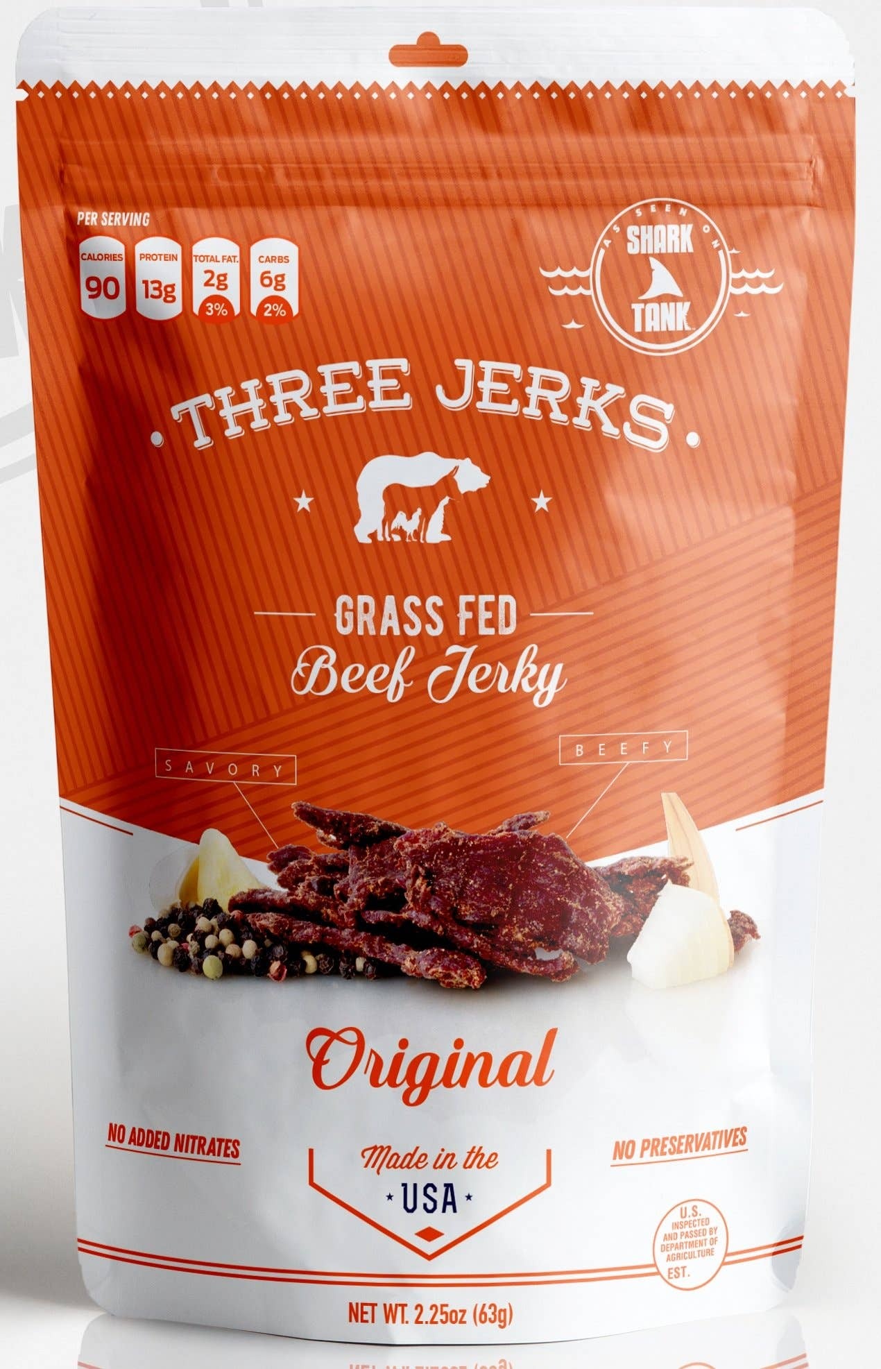 Pan-Seared Grass-Fed Beef Jerky Bites with Spiced Avocado Mash