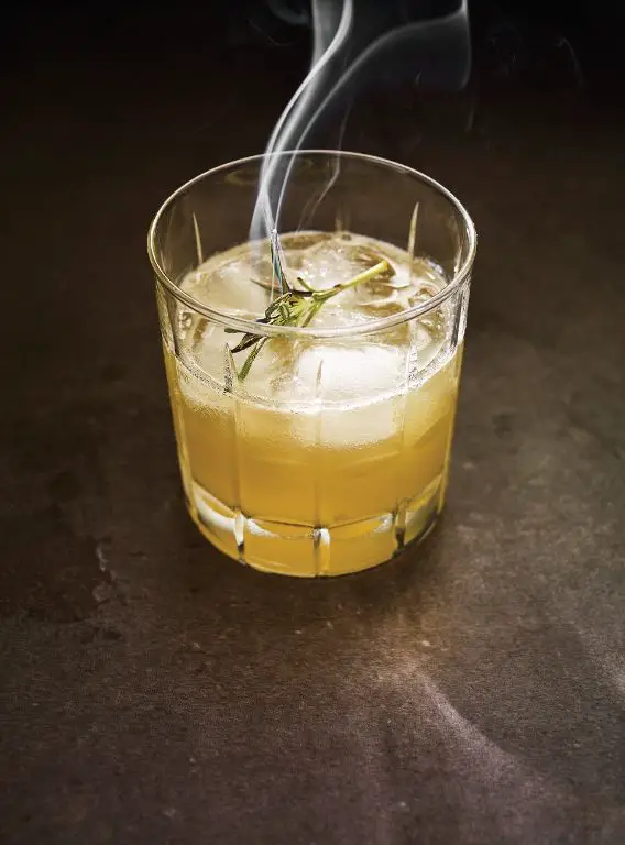 Cardamom-Infused Honey Bourbon Sour
