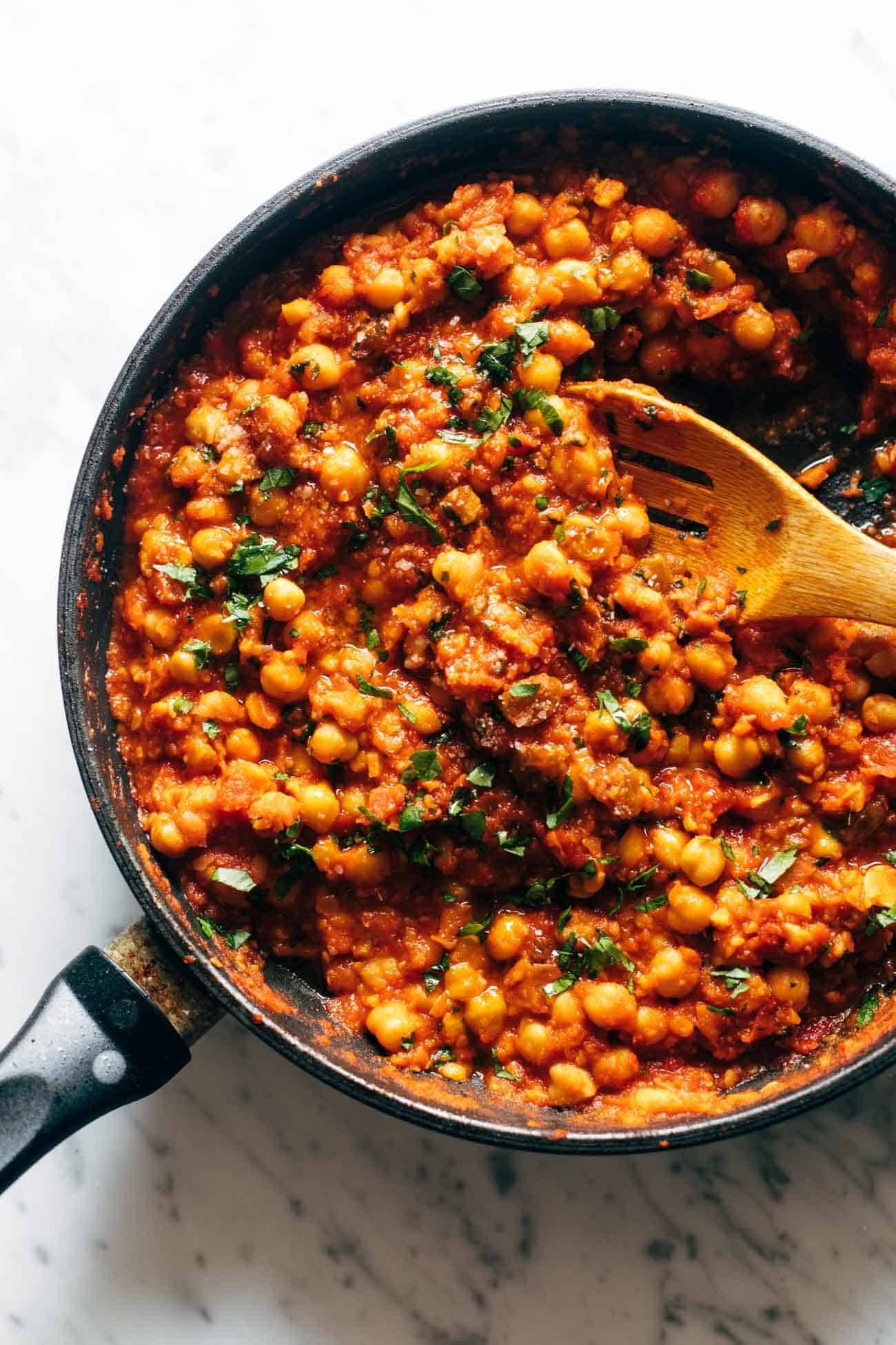 Half-Spoon Harissa Chickpea Stew