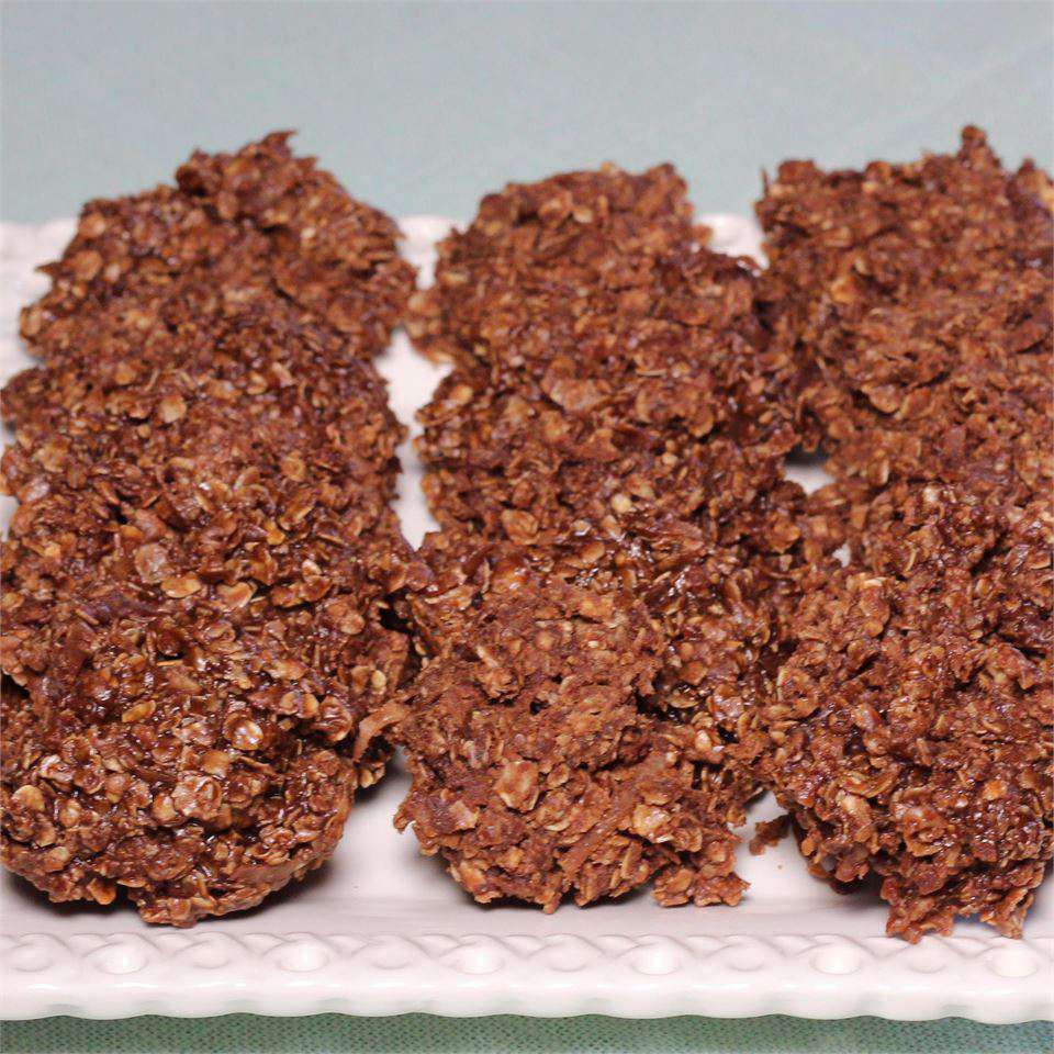 No-Bake Milo Slice with Chocolate and Coconut