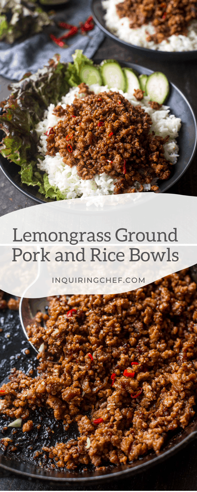 Lemongrass-Glazed Pork Stir Fry with Jasmine Rice
