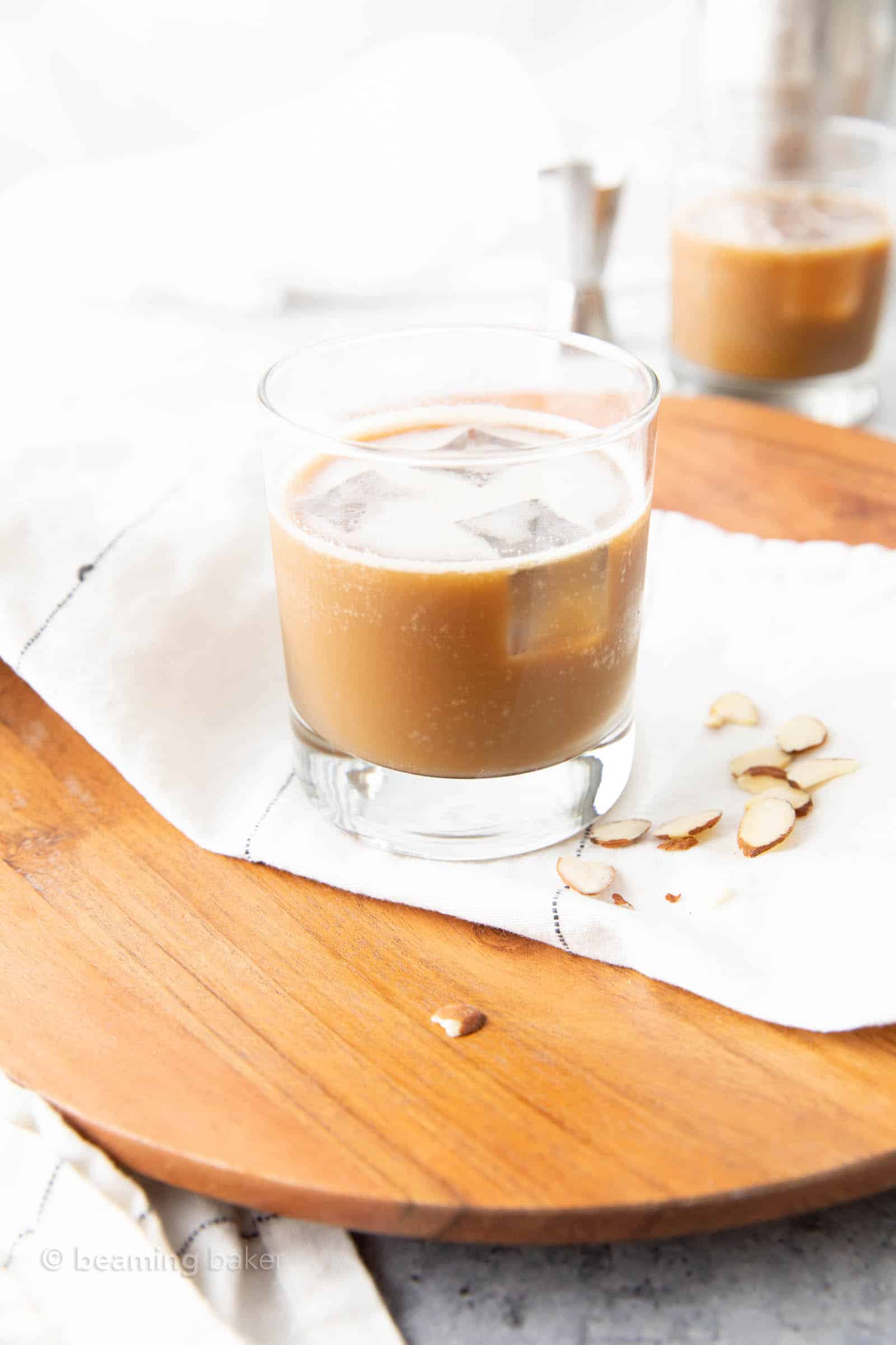 Almond Tequila Old Fashioned with Toasted Almond Bitters