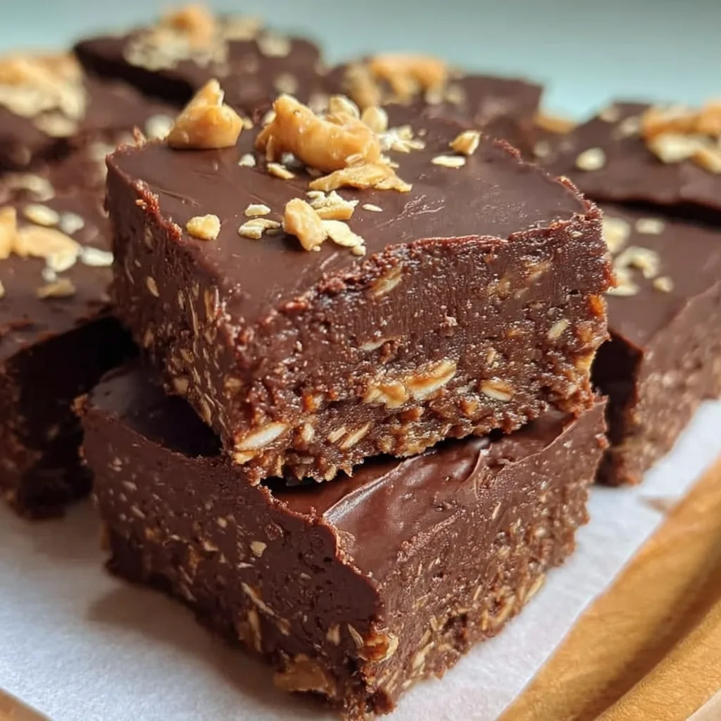 Quick No-Bake Pantry Fudge Squares
