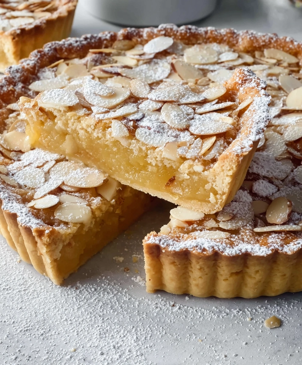 No-Bake Almond Frangipane Puff Pastry Tarts