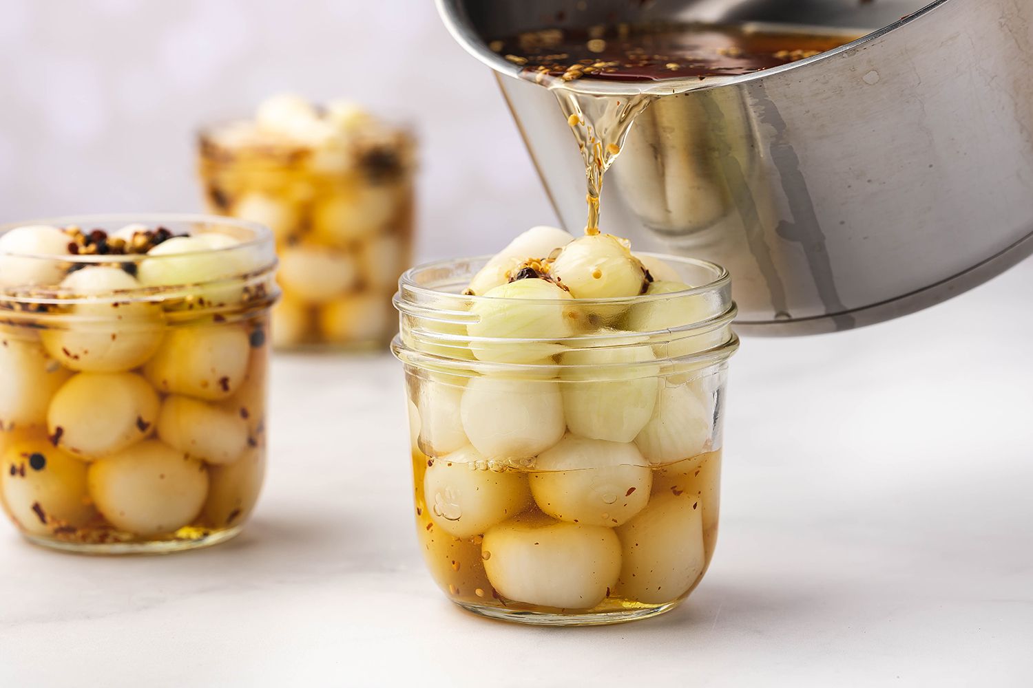 Extra Dry Martini with Pickled Pearl Onion