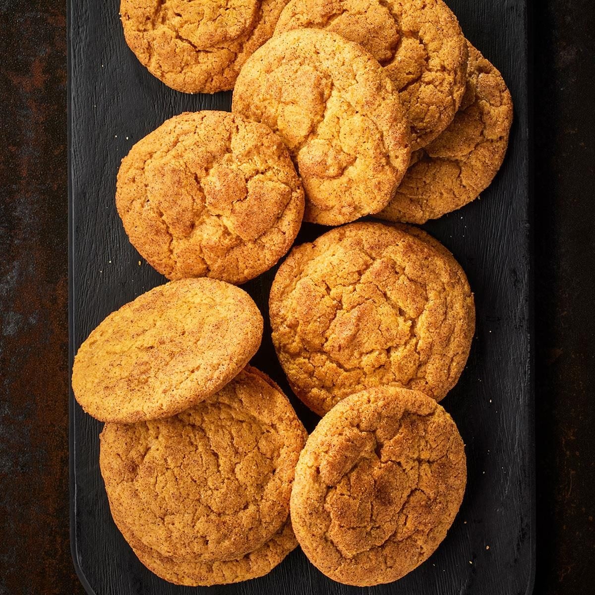 Pumpkin Spice Snickerdoodle Cookie Bars