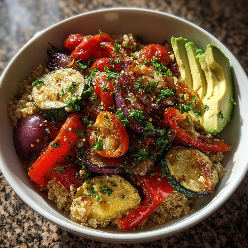 Best-Kept Secret Roasted Vegetable & Quinoa Bowl