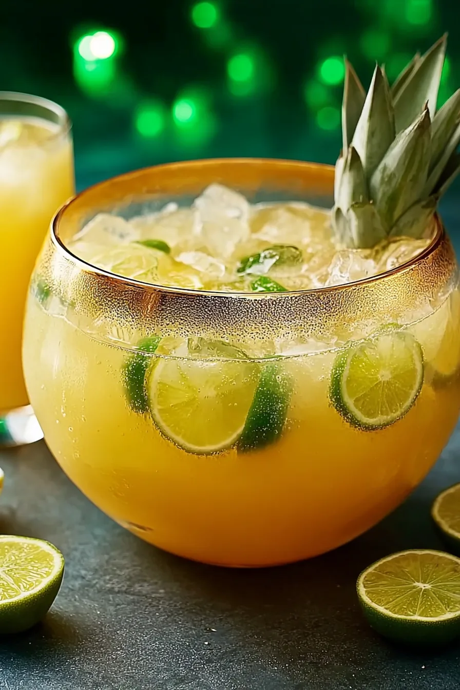 Pineapple Ginger Punch (Non-Alcoholic)
